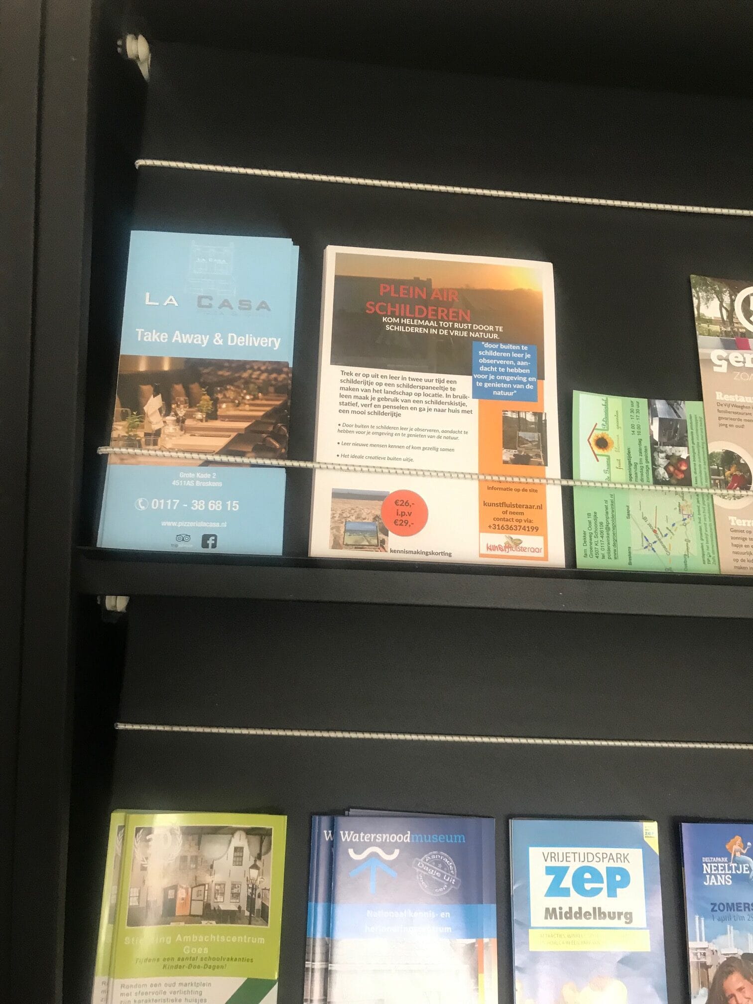 buiten leren schilderen