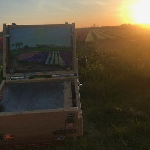 tijdens deze workshop leer je je eigen landschap schilderen