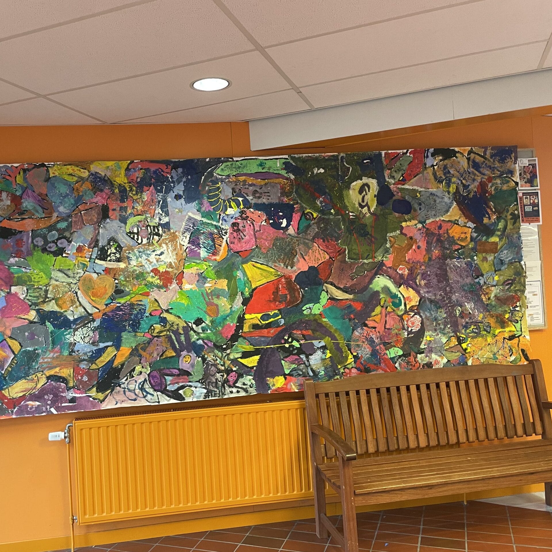 leer kunstschilderen met je bedrijf en verbeeld de kernwaarden van je bedrijf in een schildereij